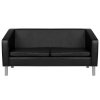 Sofa do poczekalni Gabbiano BM18003 czarna
